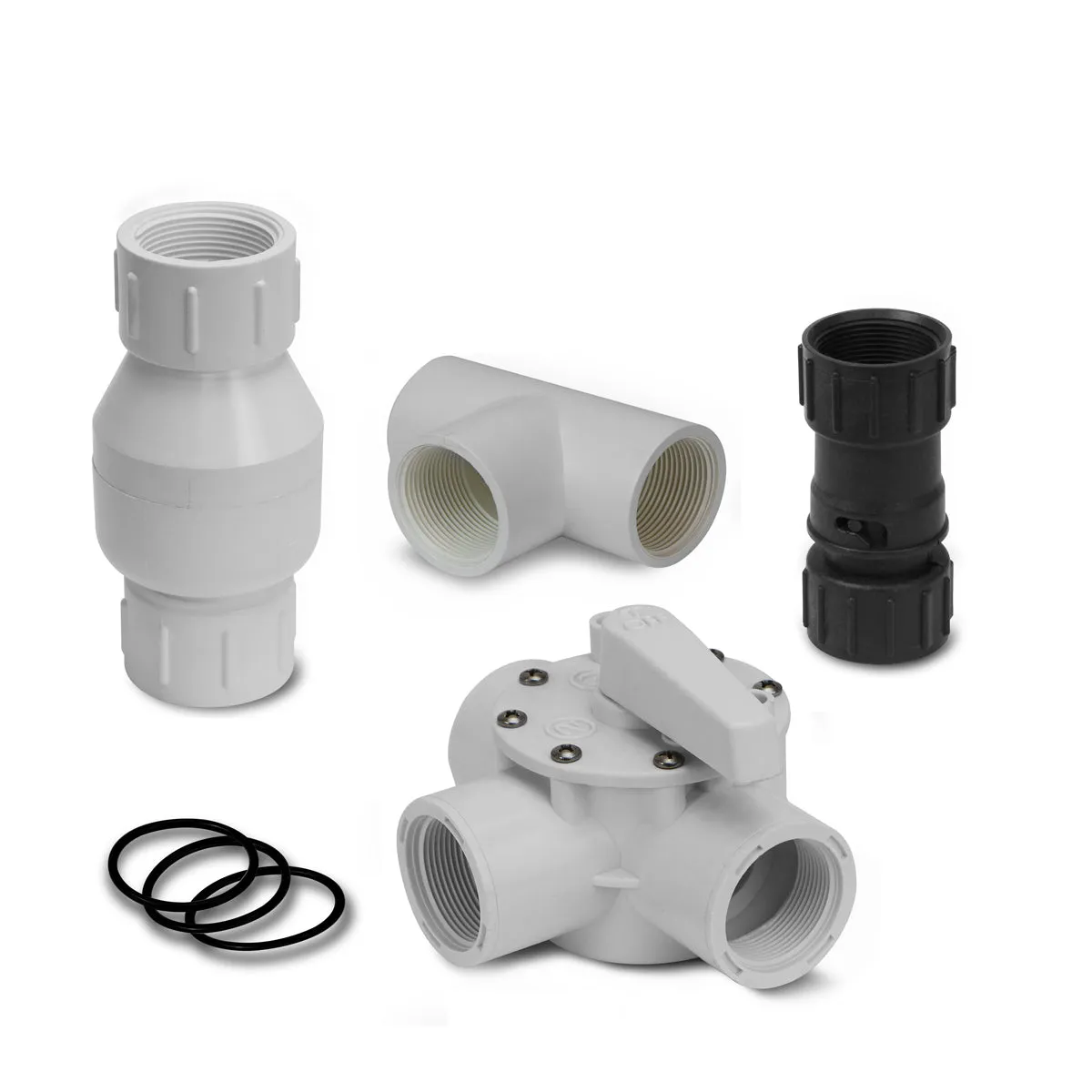 1.5" Diverter Kit for Solar Panel Heating System Connector Swimming Pool Above Ground