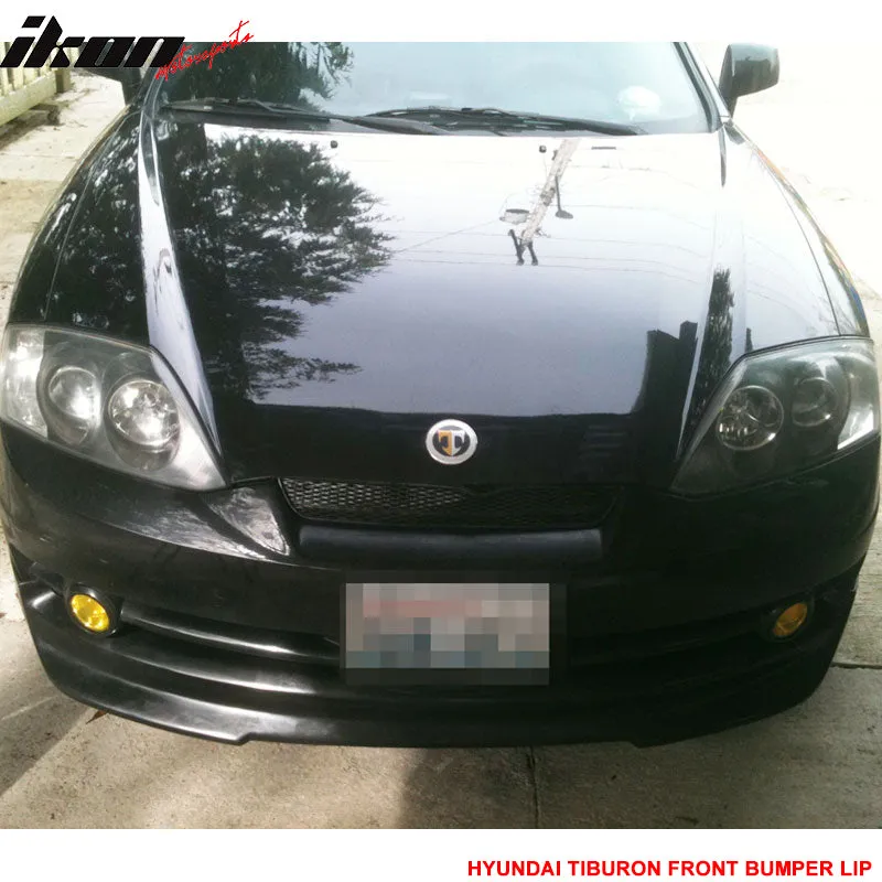 2003-2004 Hyundai Tiburon InchV Inch Front Bumper Lip Spoiler PU