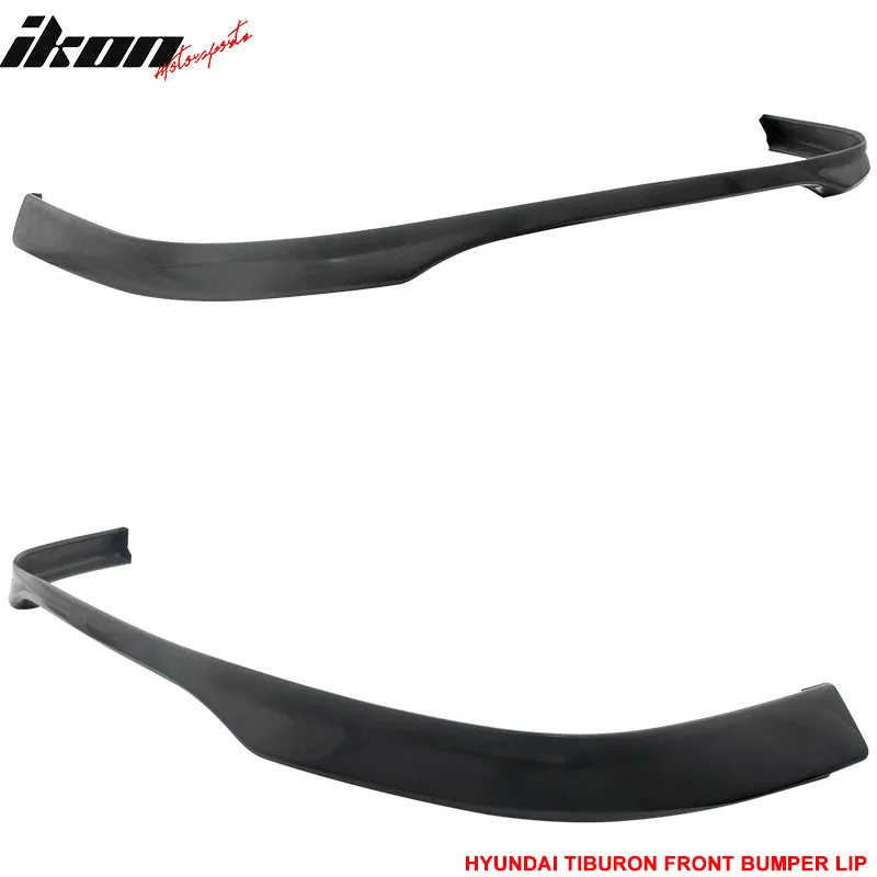 2003-2004 Tiburon Coupe 2Dr BLK Front Bumper Lip Spoiler PU