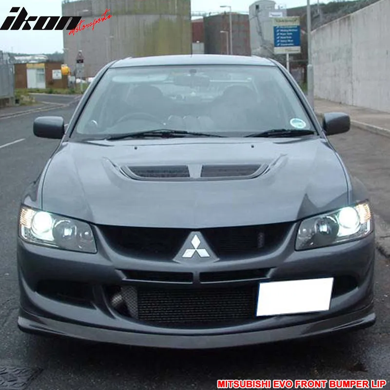 2003-2005 Mitsubishi Lancer EVO 8 Front Bumper Lip - PP