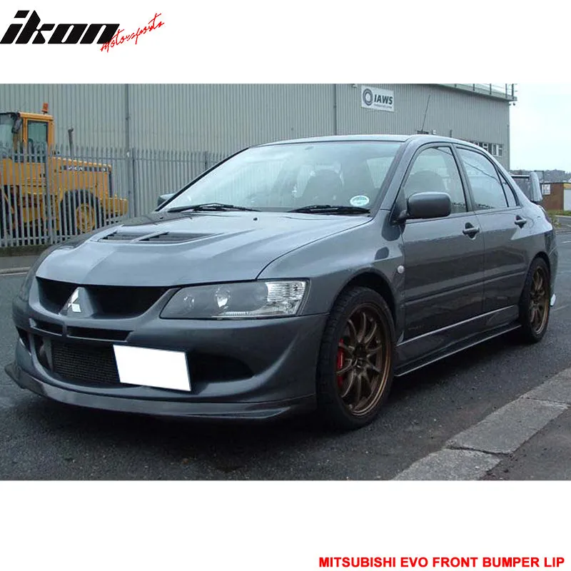 2003-2005 Mitsubishi Lancer EVO 8 Front Bumper Lip - PP