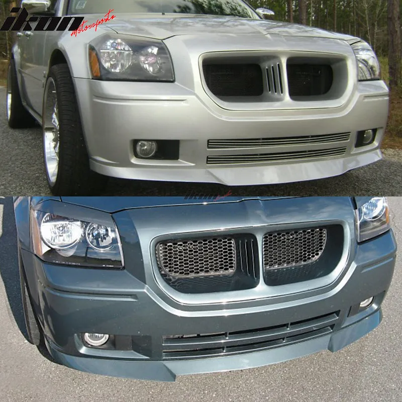 2005-2007 Dodge Magnum DS Style Unpainted Front Bumper Lip Spoiler PU