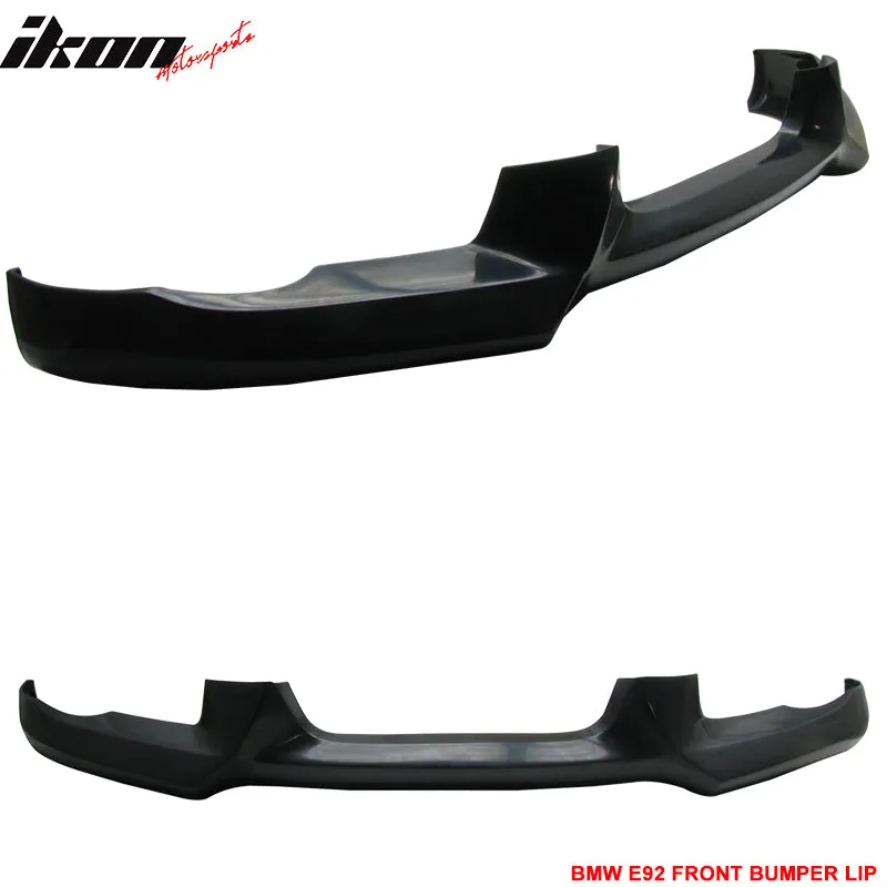 2007-2010 BMW E92 E93 3 Series Coupe Pre LCI Front Bumper Lip PU