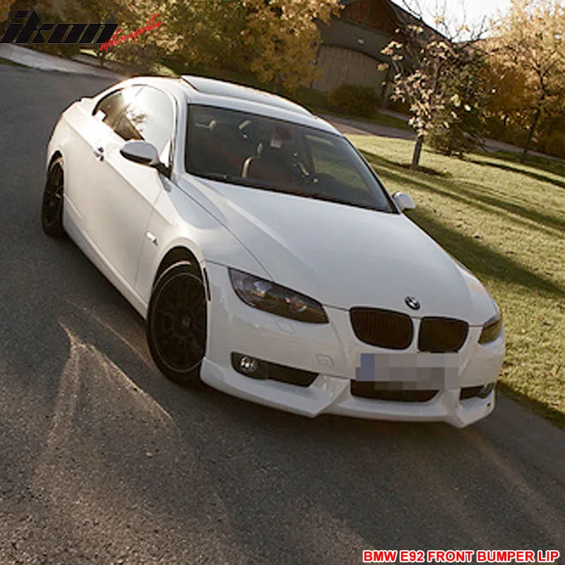 2007-2010 BMW E92 E93 3 Series Coupe Pre LCI Front Bumper Lip PU