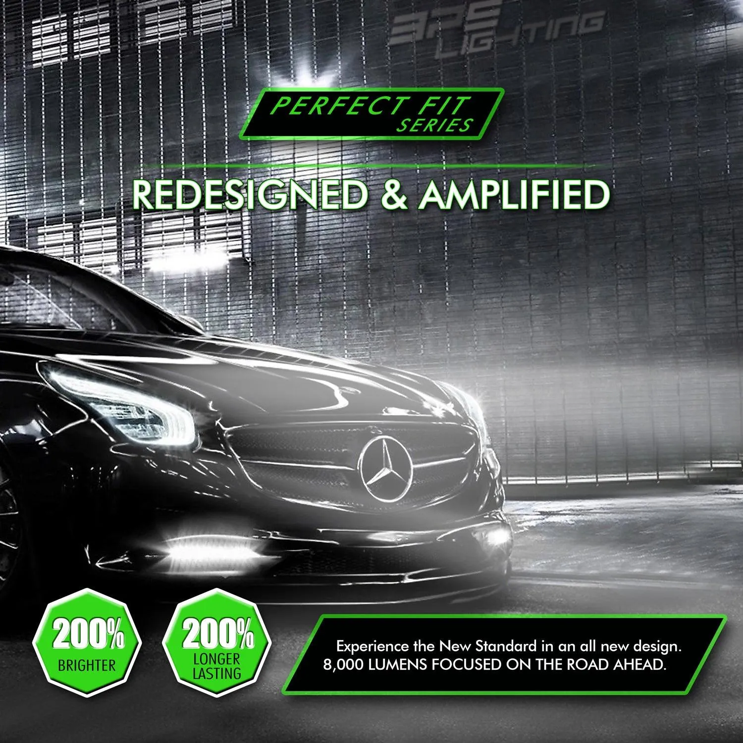 880 Perfect Fit Series LED Headlight Bulbs 8000 Lumens