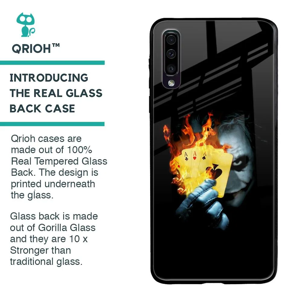 AAA Joker Glass Case for Samsung Galaxy A70