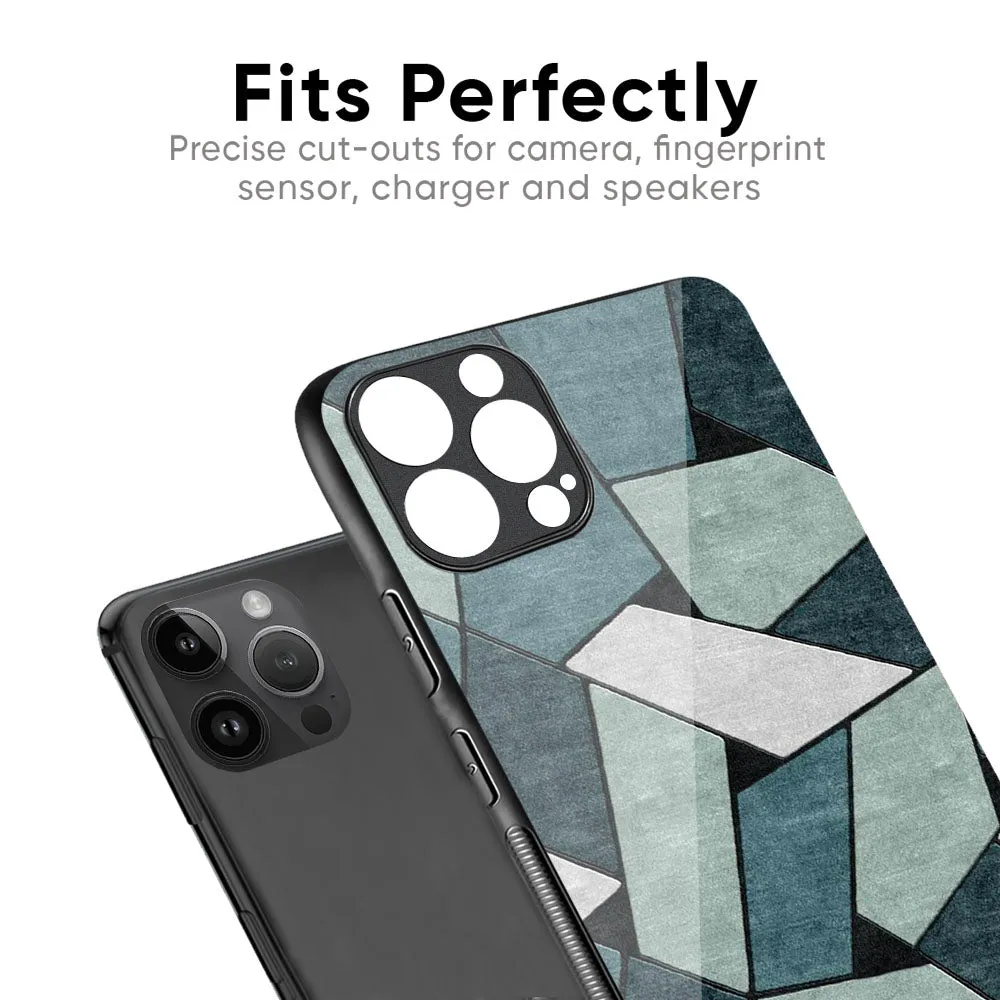Abstact Tiles Glass Case for iPhone 11