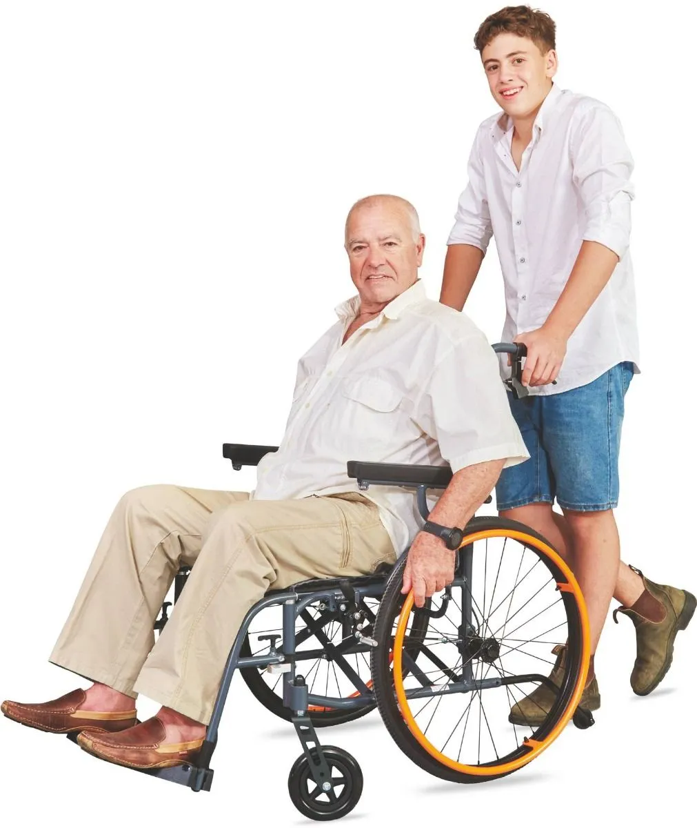 Afrikim featherweight wheelchair