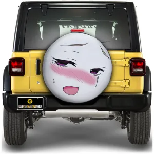Ahegao Face Spare Tire Covers Custom Ahegao Style Car Accessories