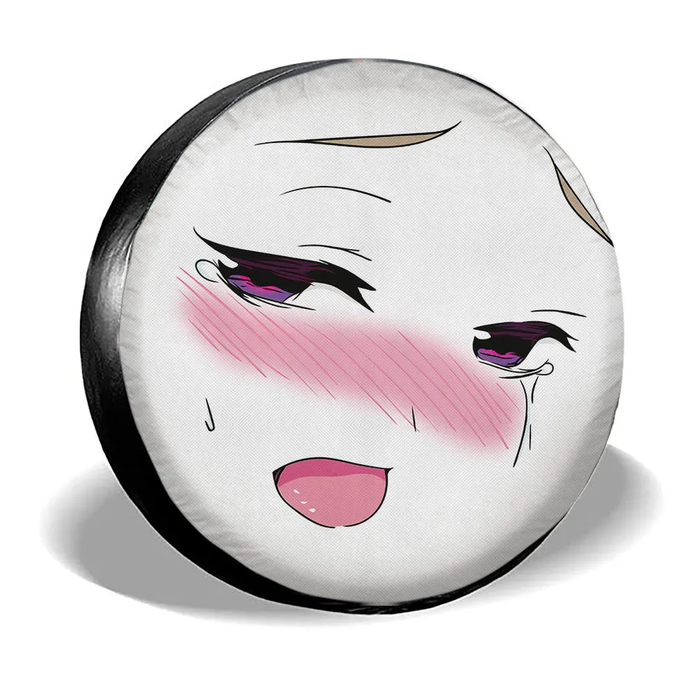 Ahegao Face Spare Tire Covers Custom Ahegao Style Car Accessories