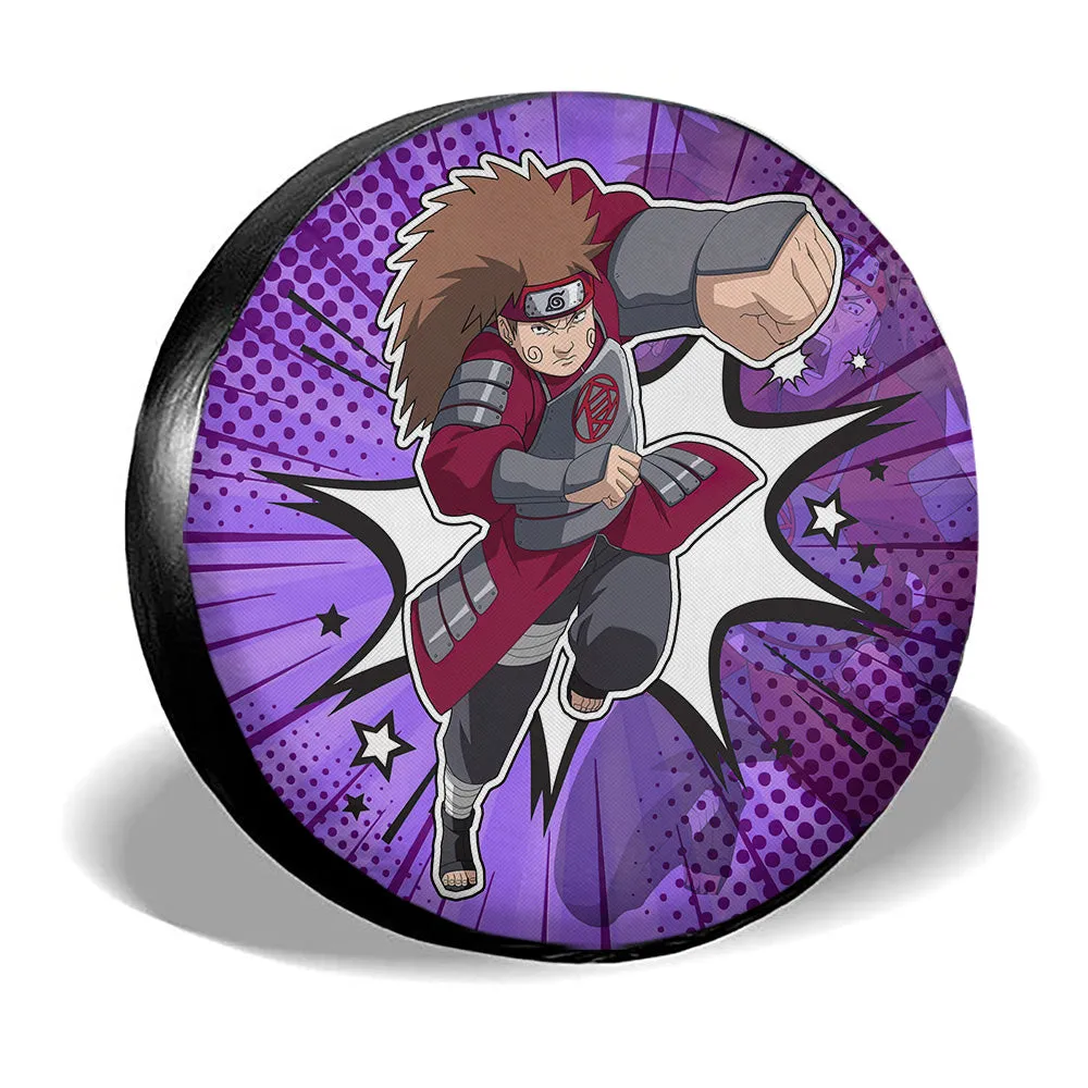 Akimichi Choji Spare Tire Covers Custom Anime Car Accessories