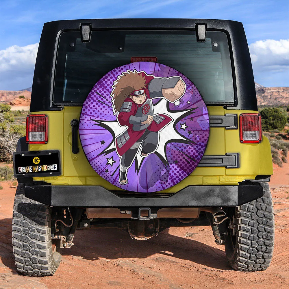 Akimichi Choji Spare Tire Covers Custom Anime Car Accessories