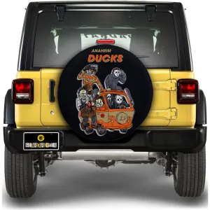 Anaheim Ducks Spare Tire Covers Horror Characters Car Accessories