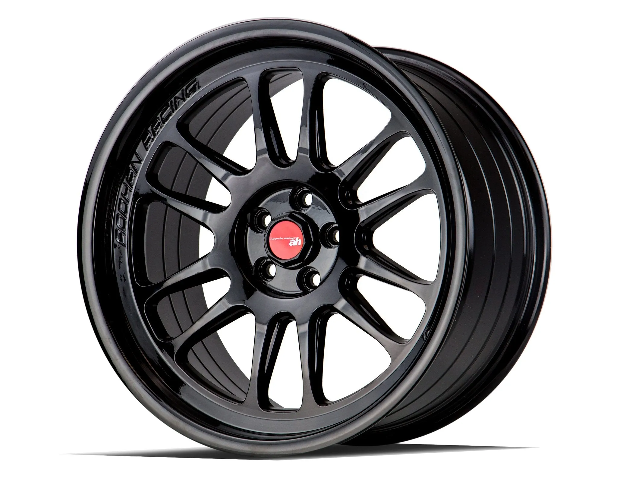 Aodhan AH07 Wheels (18x8.5 5x114.3  35 Offset) Black / Bronze / White