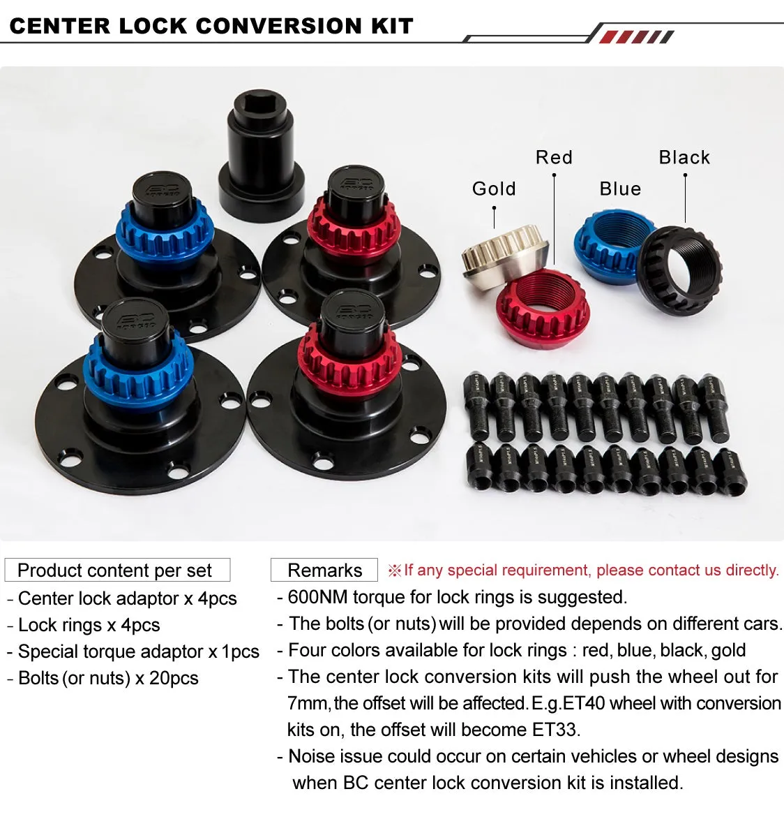 BC Forged Modular 2-Pieces HCK-381S