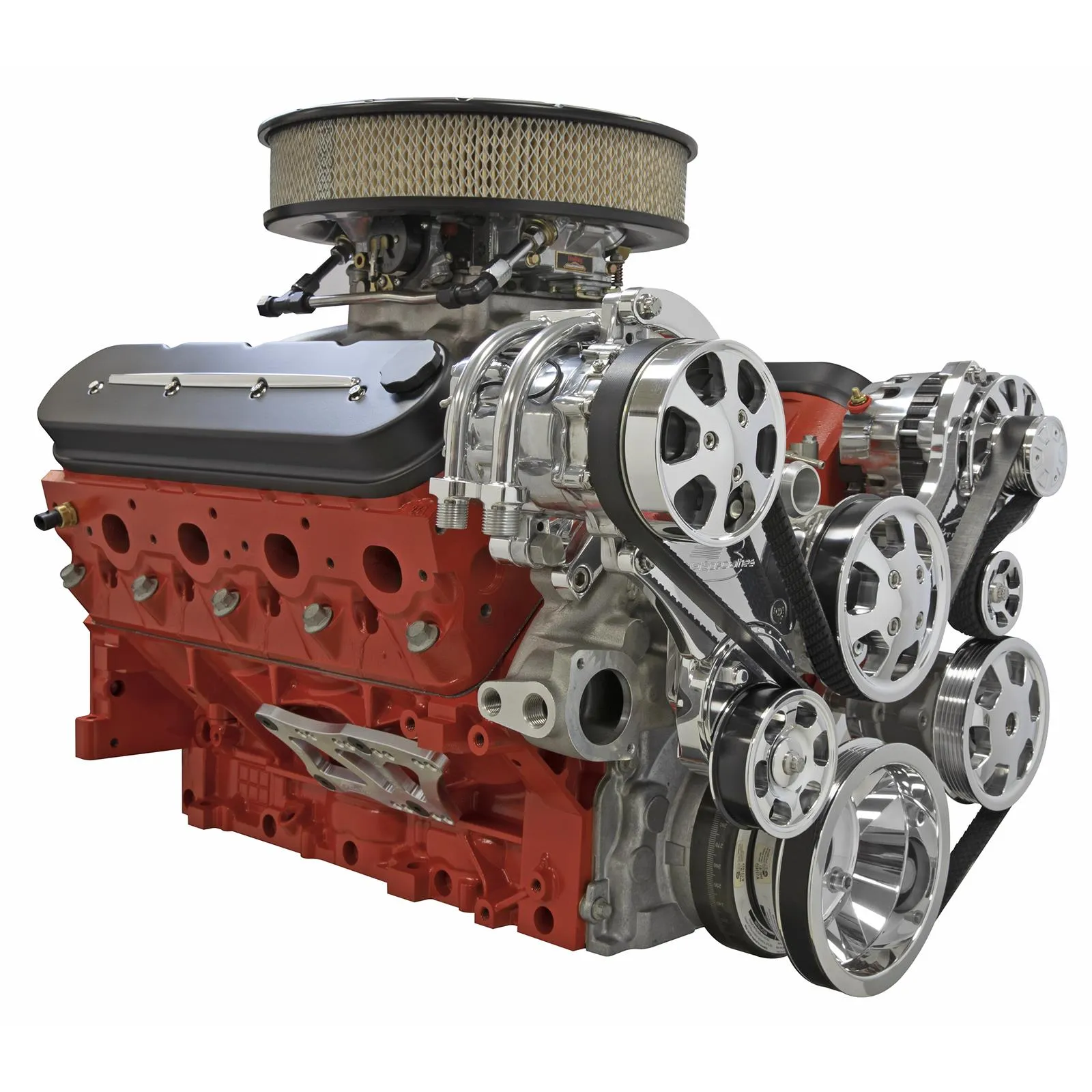 Billet Specialties Tru Trac Serpentine Systems with A/C 13460PA
