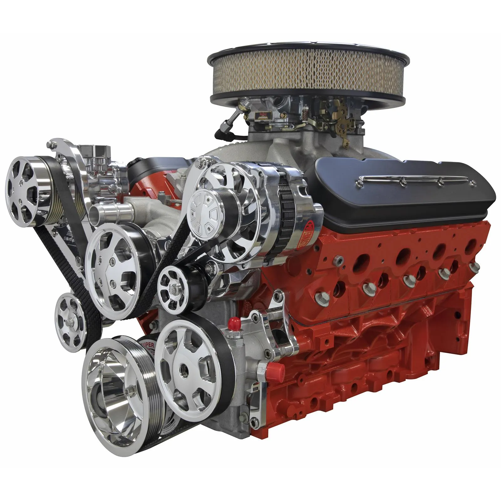 Billet Specialties Tru Trac Serpentine Systems with A/C 13460PA