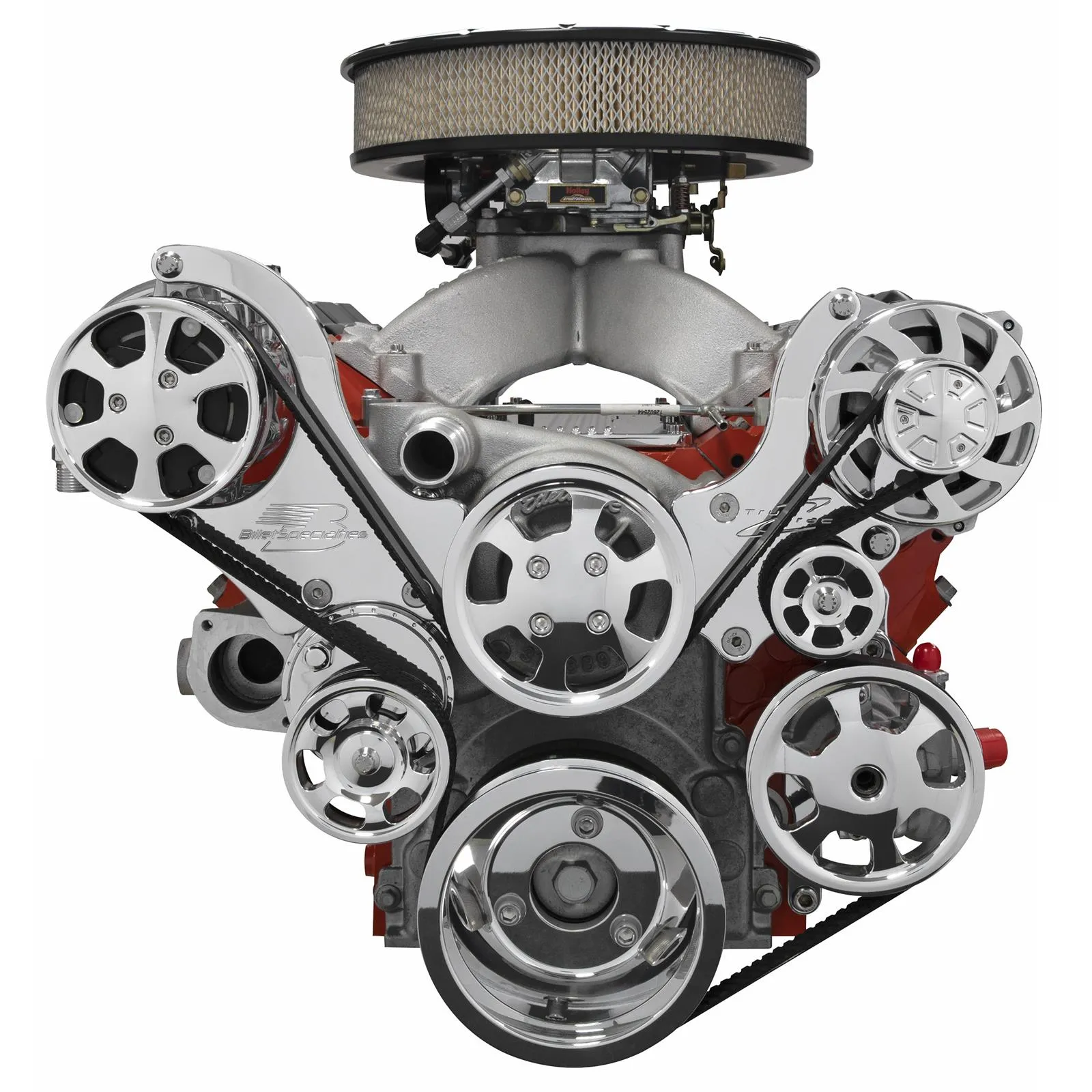 Billet Specialties Tru Trac Serpentine Systems with A/C 13460PA
