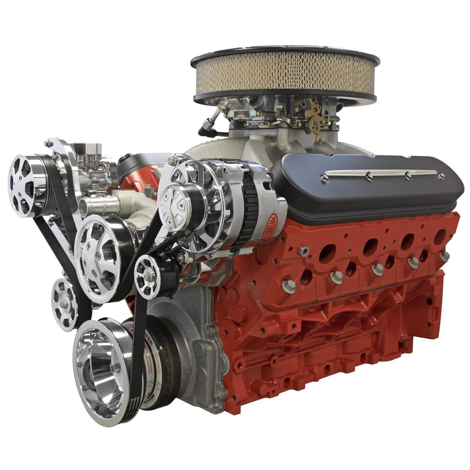 Billet Specialties Tru Trac Serpentine Systems with A/C 13470A