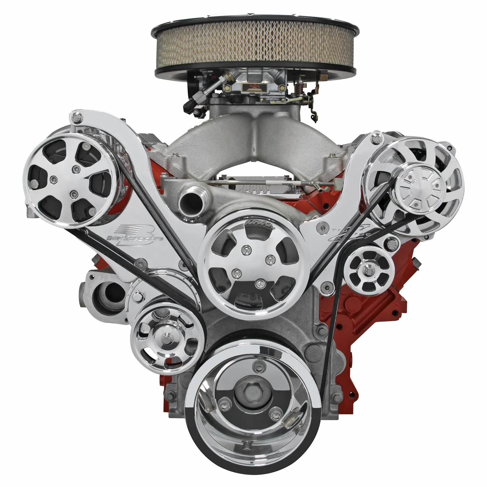Billet Specialties Tru Trac Serpentine Systems with A/C 13470A