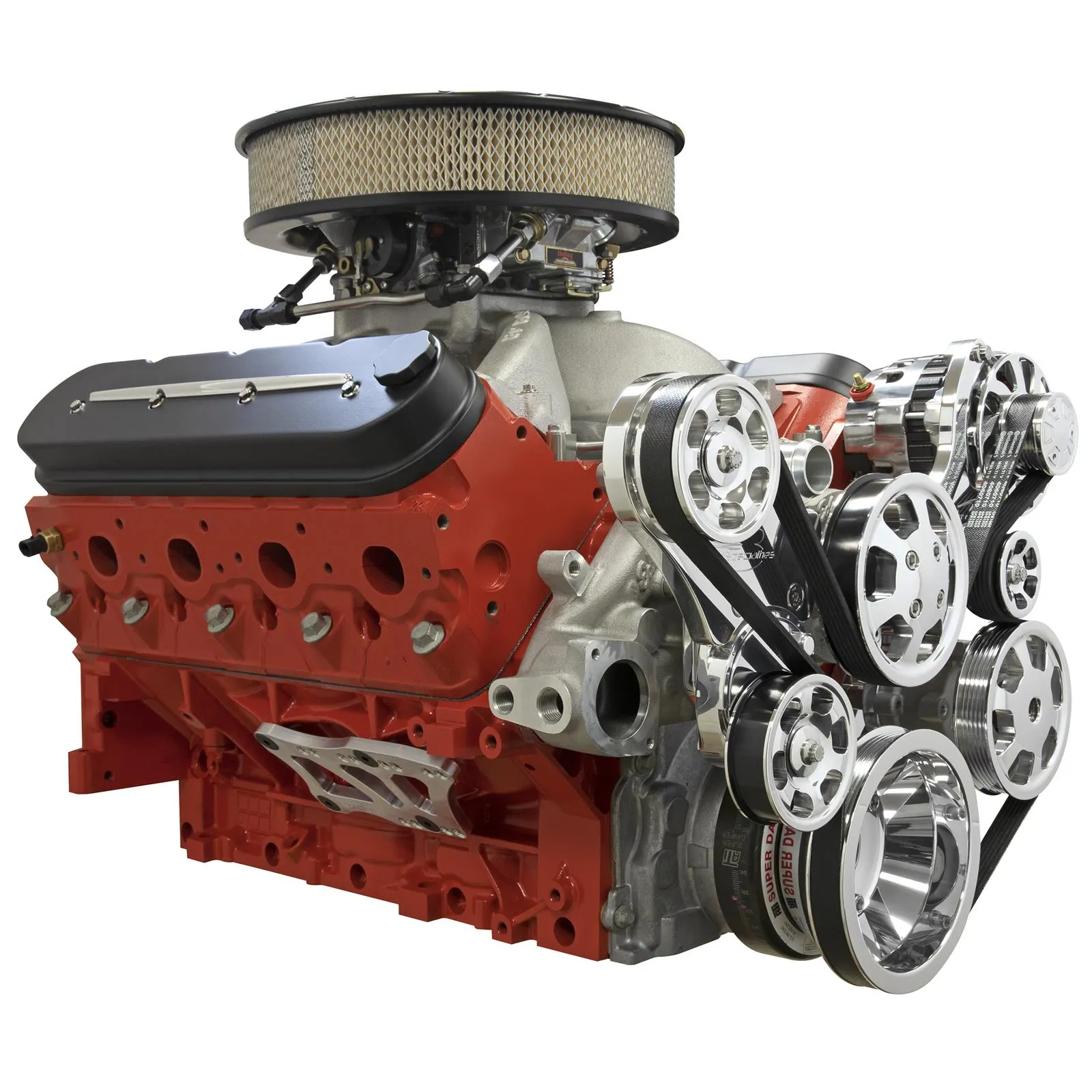 Billet Specialties Tru Trac Serpentine Systems without A/C 13455PA