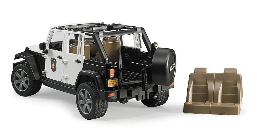 Bruder 2526 Jeep Wrangler Police Vehicle with Police & Accessories