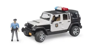 Bruder Jeep Wrangler Rubicon Police and Accessories 4yrs 