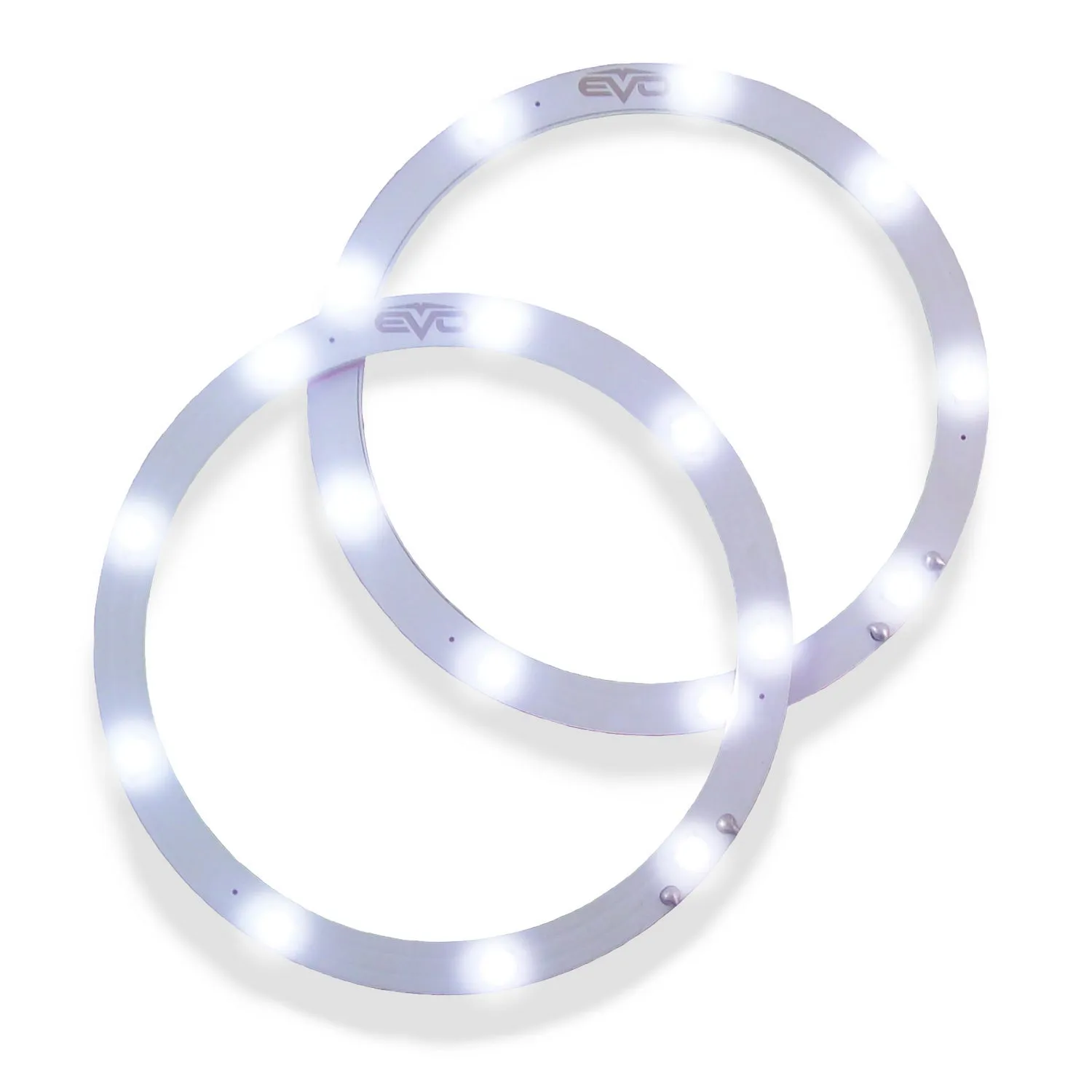 Cipa USA 93213 EVO NEON Eyes Headlight Ring; Round; 3.75 in.; Blue;