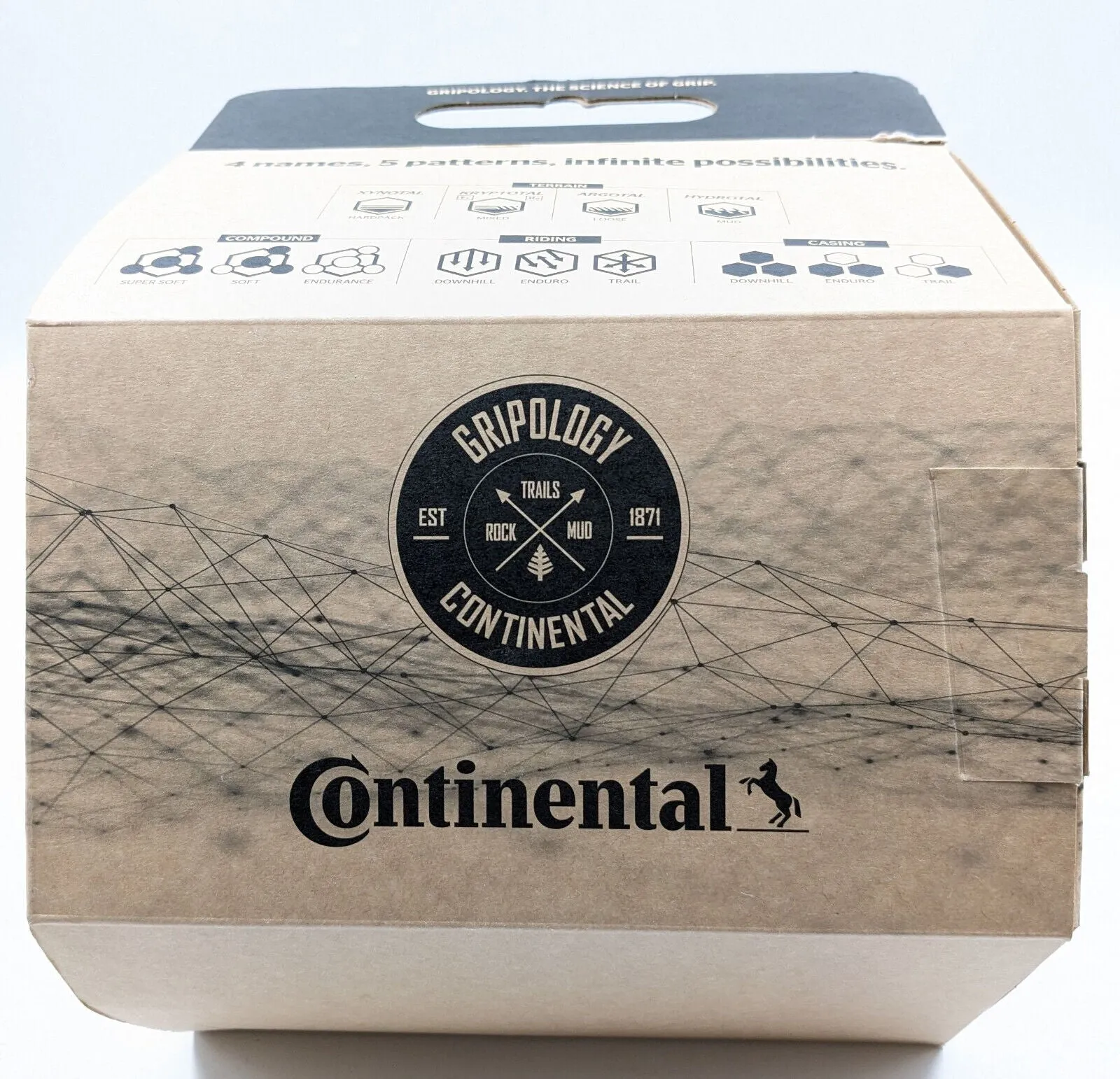Continental Kryptotal Enduro Soft Casing 27.5x2.40 Tubeless Fold Tire