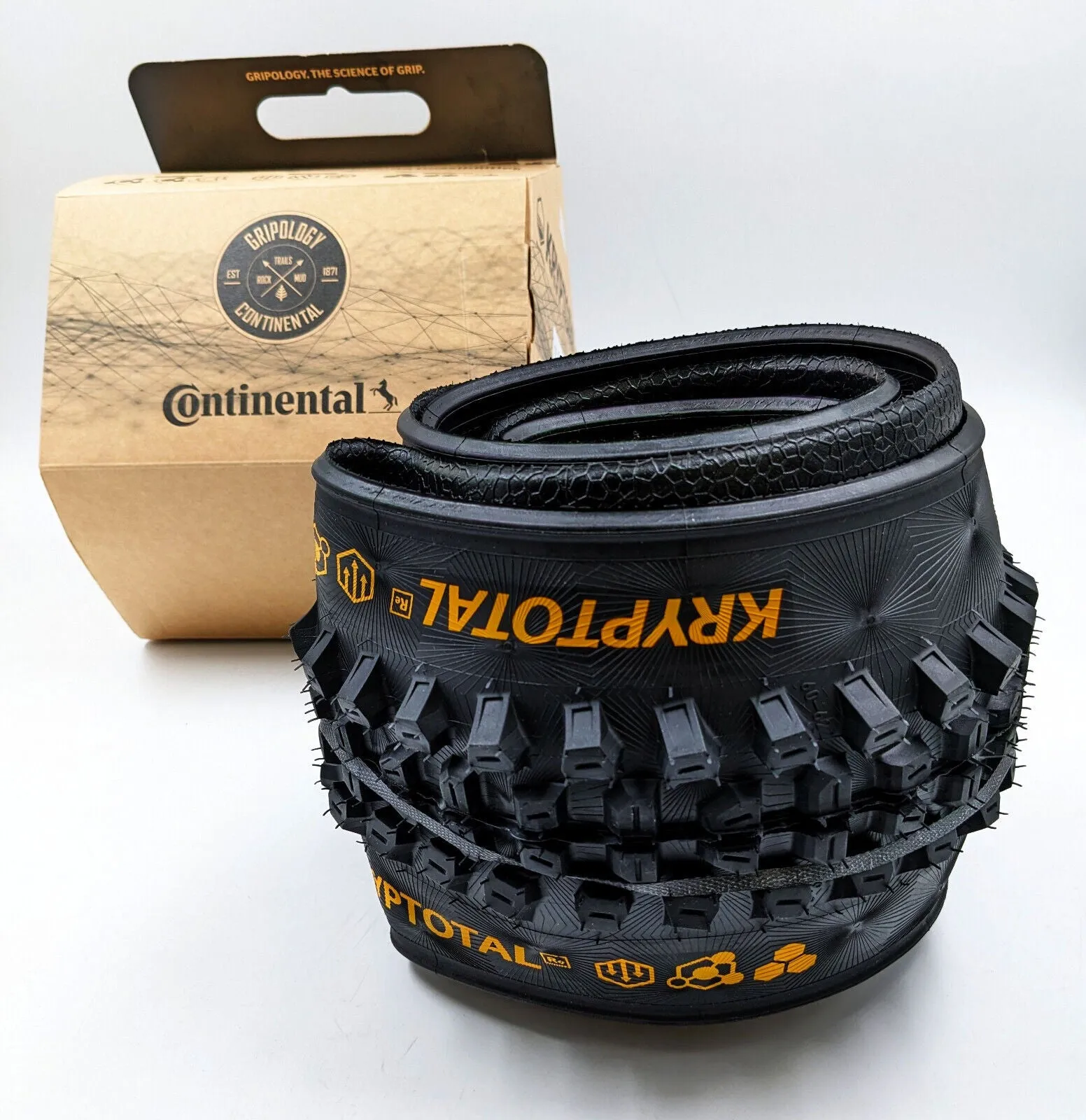 Continental Kryptotal Enduro Soft Casing 27.5x2.40 Tubeless Fold Tire