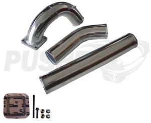 *Discontinued* 1994-1998 Cummins Aluminum Intake Manifold w/ Intercooler Piping (PDC9498KTA)