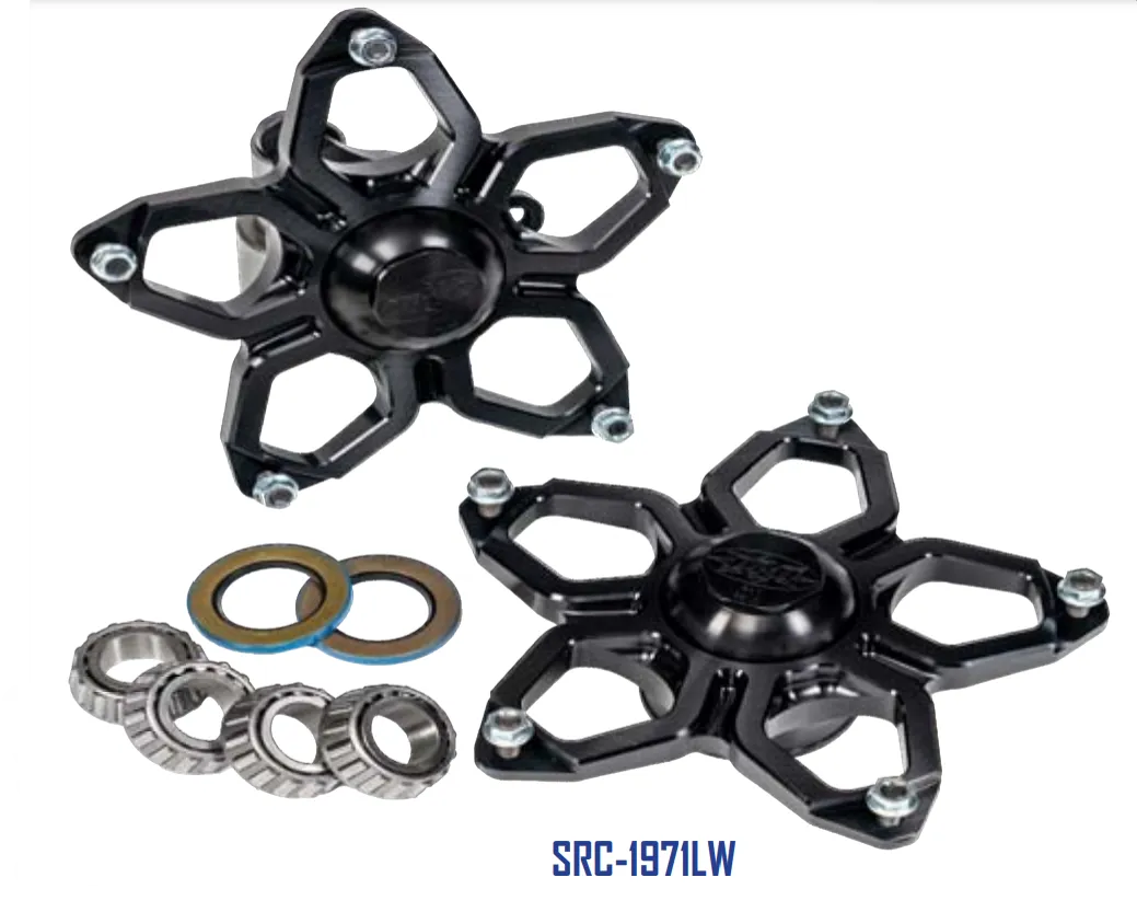 DMI Midget Black Widow Hub Set - Lightweight Black