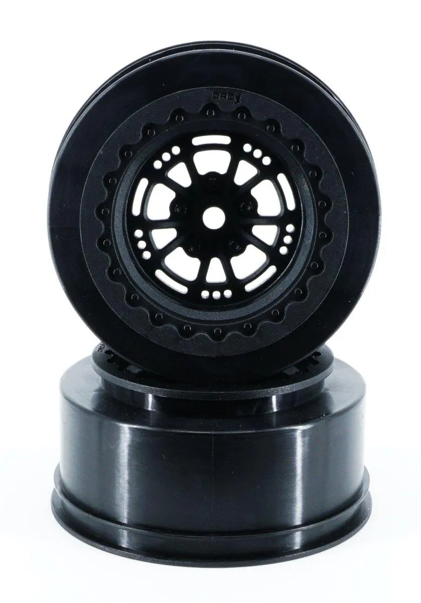 DragRace Concepts AXIS 2.2/3.0" Drag Racing Rear Wheels w/12mm Hex (Black) (2) 216