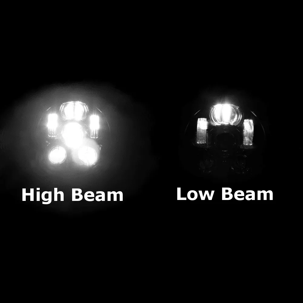 Eagle Lights 1997-2003 Honda Valkyrie Standard and Touring Models Round Projection LED Headlight