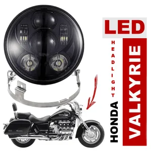 Eagle Lights 1997-2003 Honda Valkyrie Standard and Touring Models Round Projection LED Headlight
