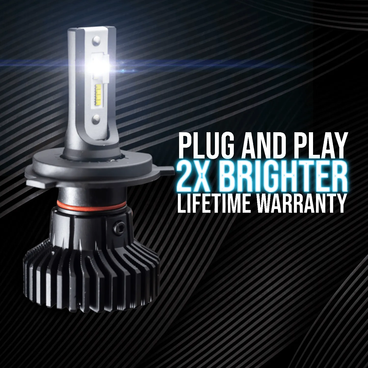 Eagle Lights Infinity Beam H7 LED Headlight Bulb for CAN-AM