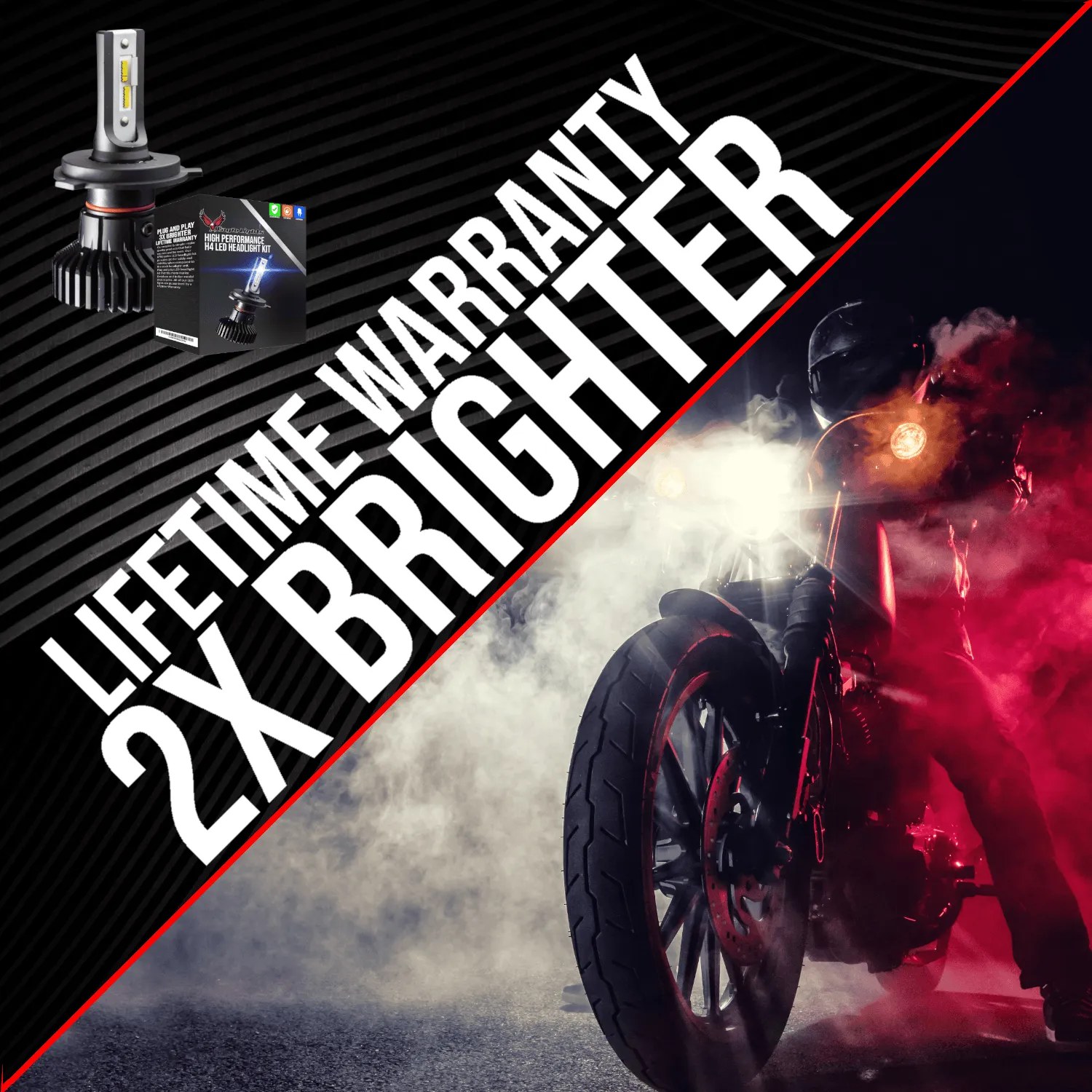 Eagle Lights Infinity Beam H7 LED Headlight Bulb for CAN-AM