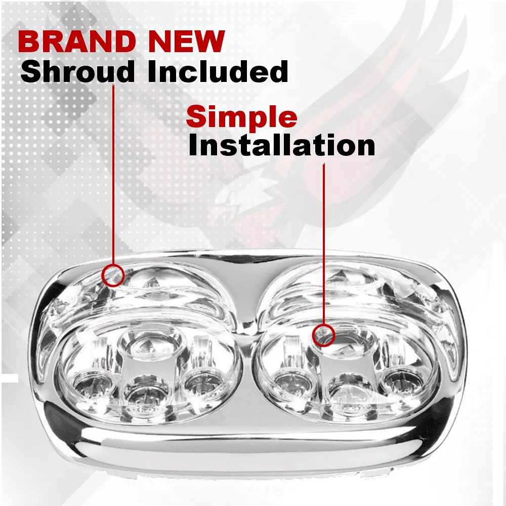 Eagle Lights Road Glide 1998 - 2013 LED Projection Headlight for Harley Davidson Road Glide