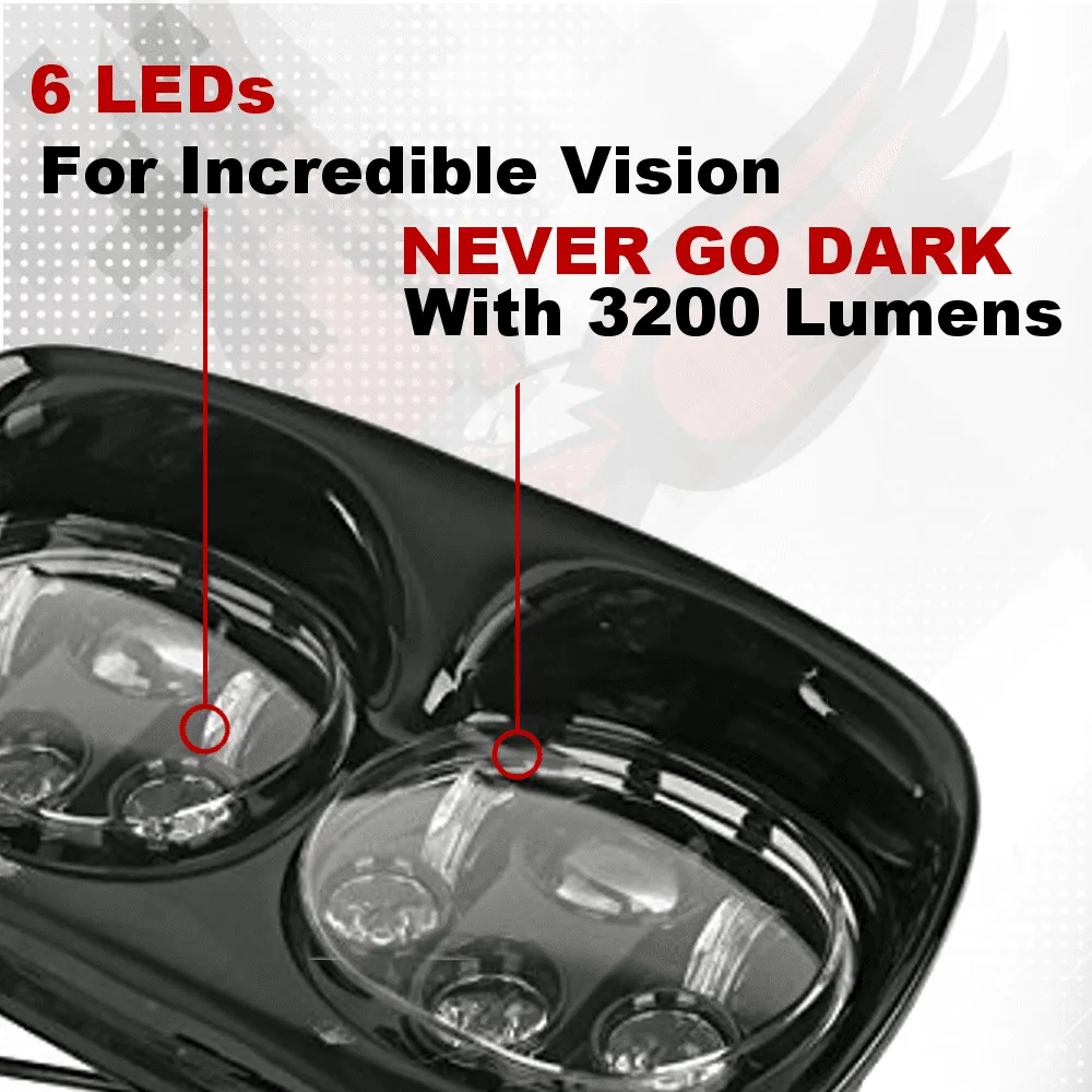 Eagle Lights Road Glide 1998 - 2013 LED Projection Headlight for Harley Davidson Road Glide