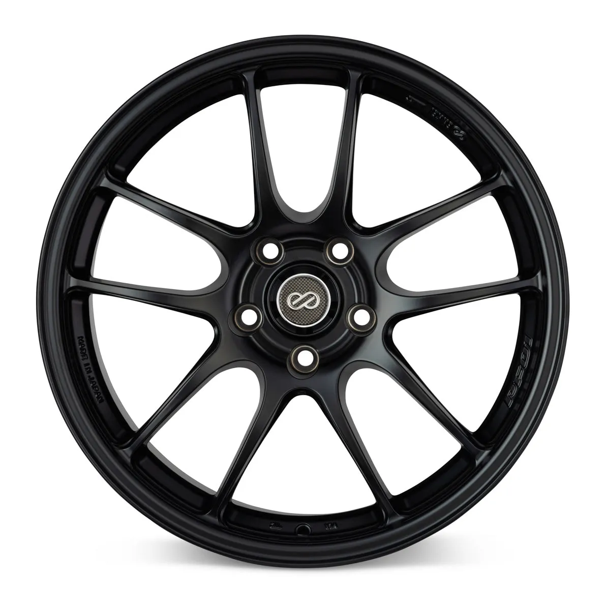 Enkei PF01A 18x9.5 5x114.3 45mm Offset Black Wheel (for Ford Mustang) - 460-895-6645BK