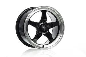 Forgestar D5 Drag Gloss Black Machined Wheels F09170067P50