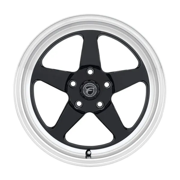 Forgestar D5 Drag Wheels (17x11 5x120.65 ET 43 78.1) Gloss Black Mach