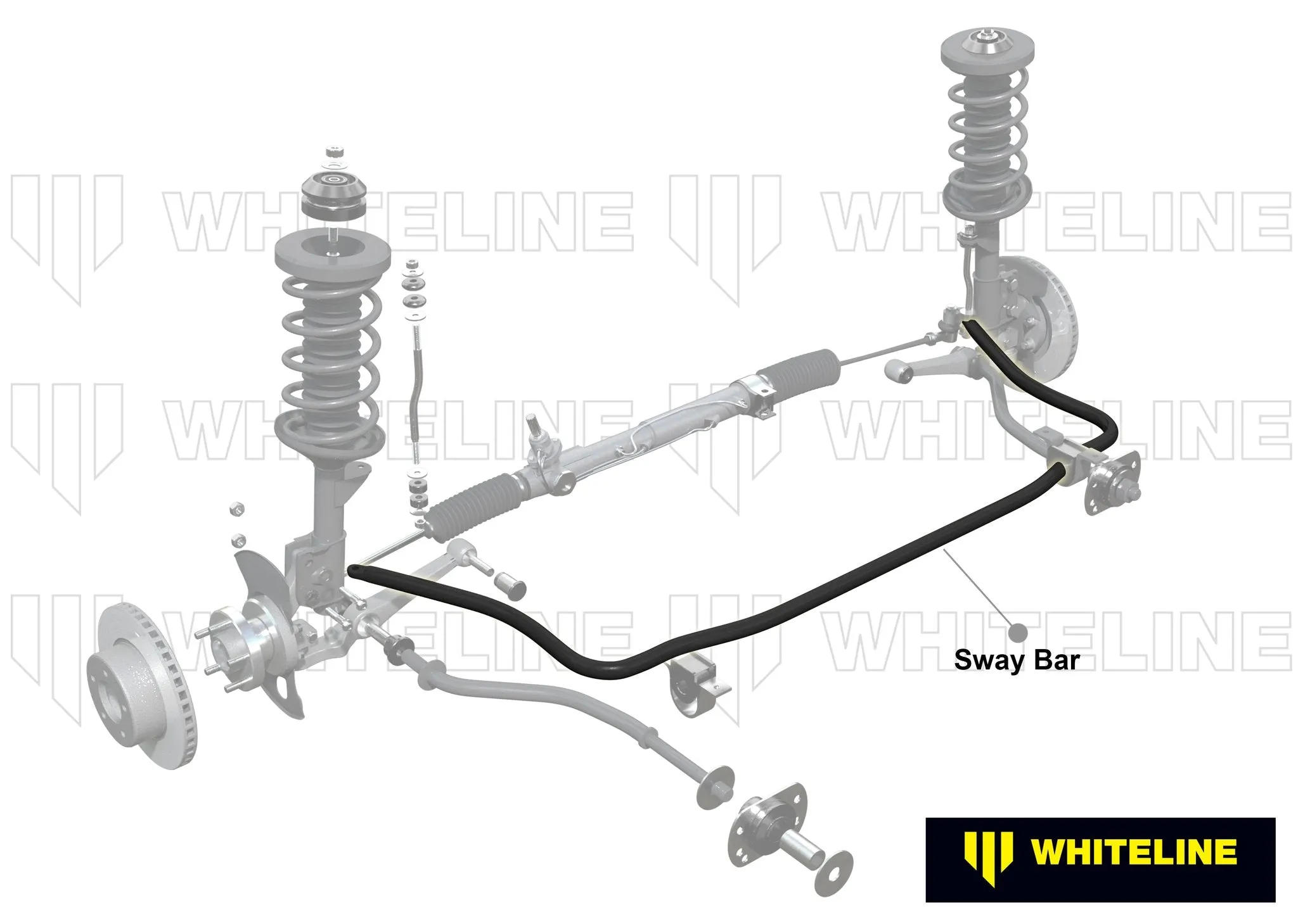 Front Anti-Roll Bar 20mm Heavy Duty Blade Adjustable Toyota MR2 SW20 1992-1999 - WhiteLine