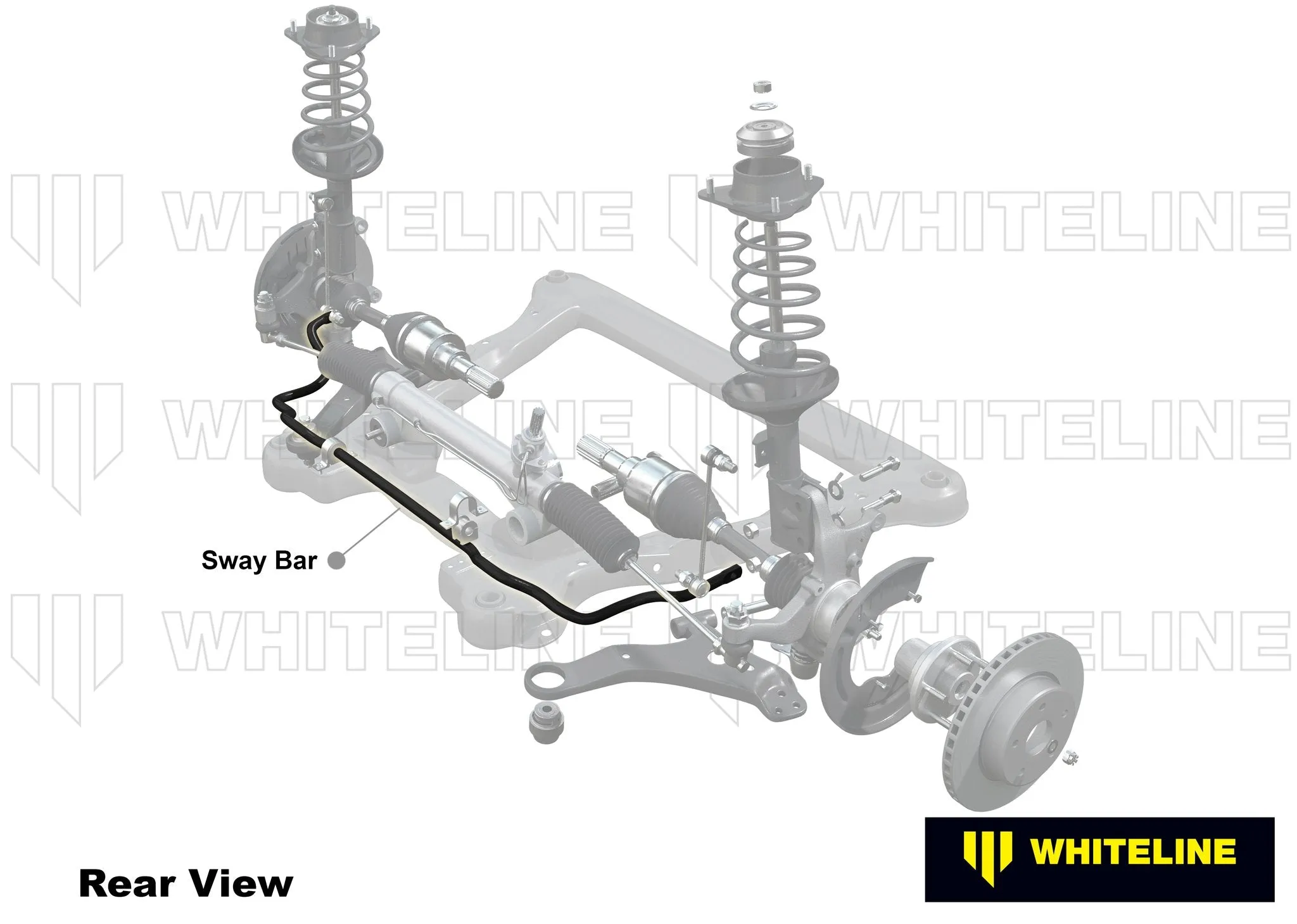 Front Anti-Roll Bar 22mm Heavy Duty Blade Adjustable Toyota MR2 Spyder ZZW30 2000-2006 - WhiteLine