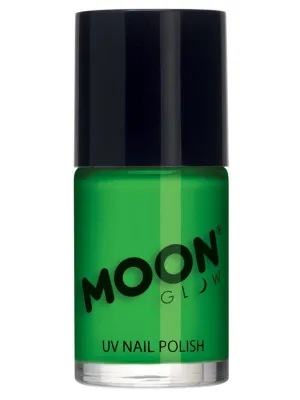 Green Intense Neon UV Nail Polish each