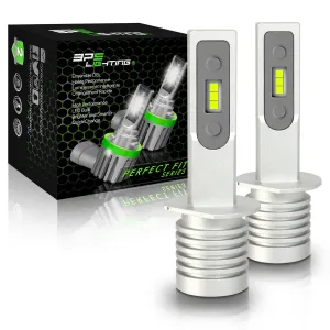 H1 Perfect Fit Series LED Headlight Bulbs 8000 Lumens