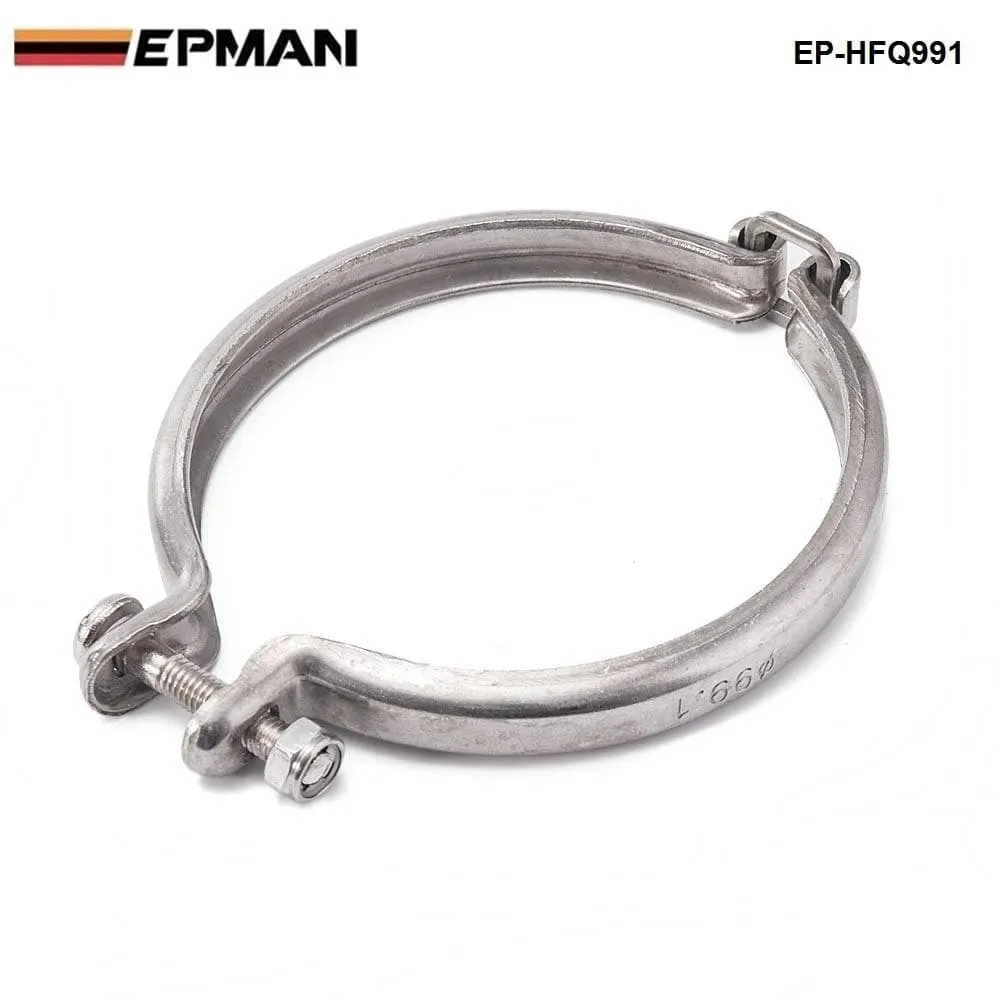 HD Clamp System Assembly Exhaust V-band Clamp Quick Release For 2.5 OD Exhaust / Intercooler Pip/Turbo EPSS63KB
