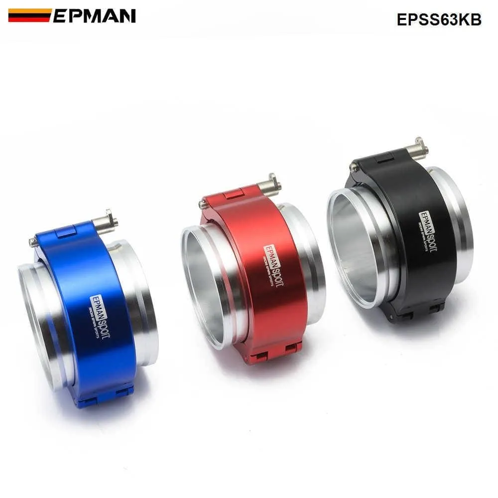 HD Clamp System Assembly Exhaust V-band Clamp Quick Release For 2.5 OD Exhaust / Intercooler Pip/Turbo EPSS63KB