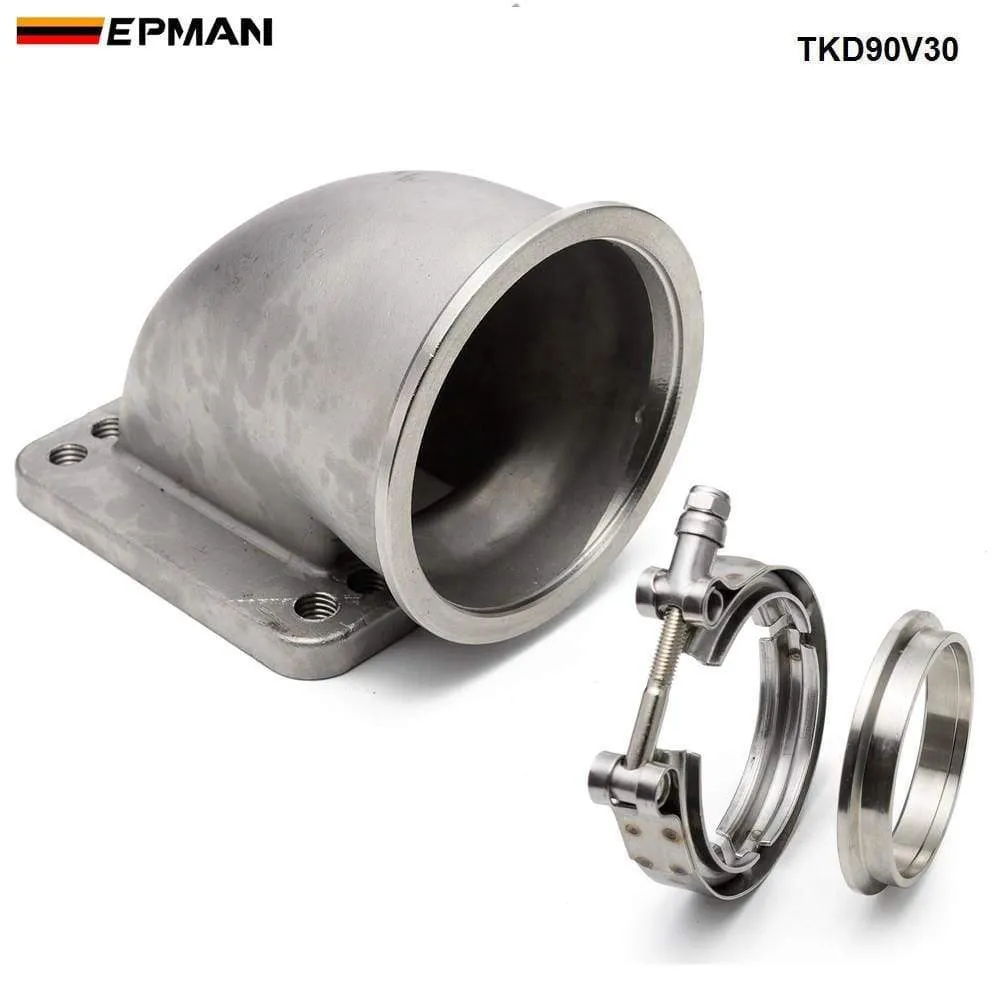 HD Clamp System Assembly Exhaust V-band Clamp Quick Release For 2.5 OD Exhaust / Intercooler Pip/Turbo EPSS63KB