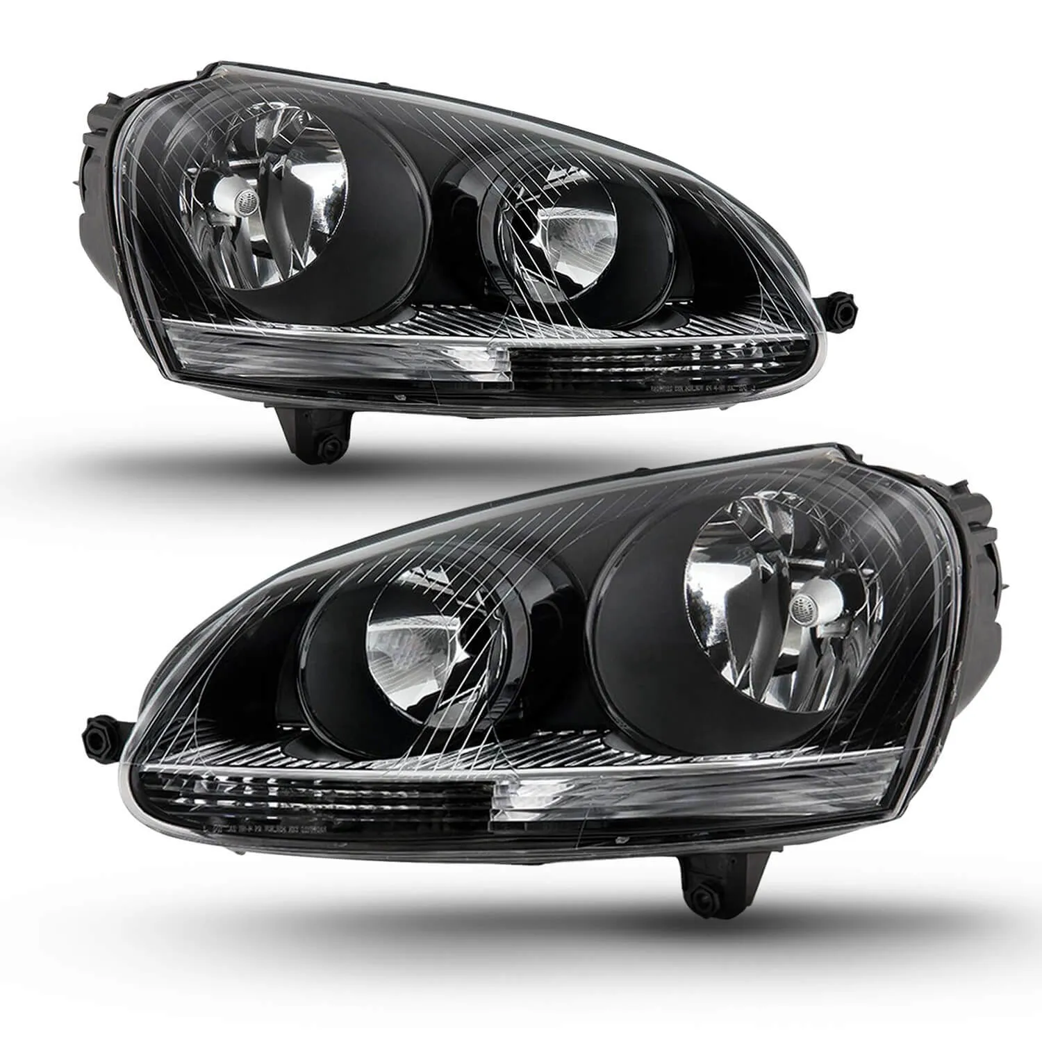 Headlight Assembly for 2005-2010 Volkswagen Jetta, 2006-2009 Volkswagen MK5/Rabbit, 2005 Jetta w/ Gen5, 2008 R32 Pair